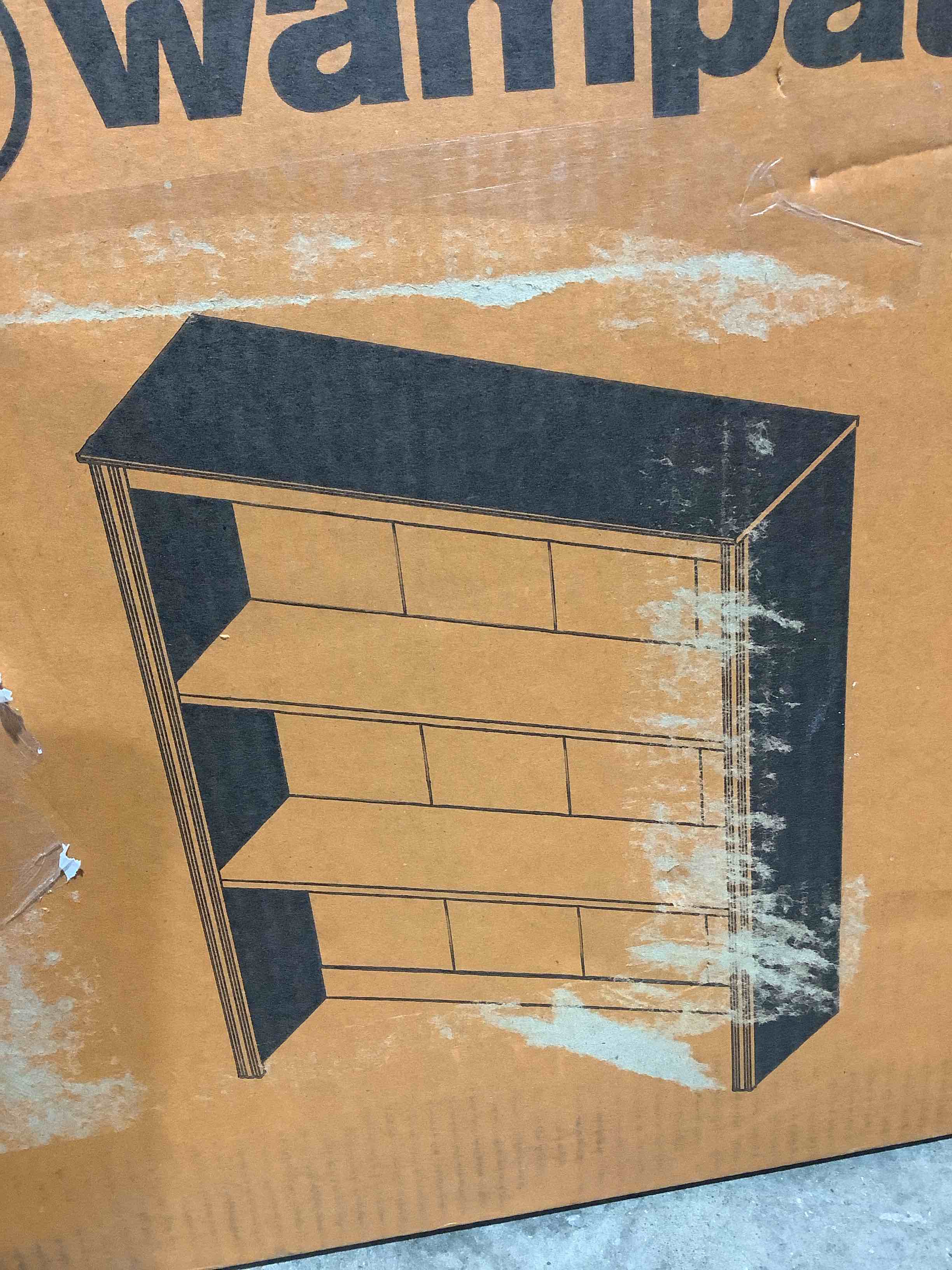 Scarlet bookcase model W08F4096W