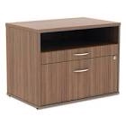ALERA wood grain two drawer cabinet 19” x 29-1/2” x 23” tall