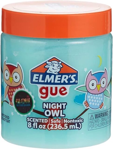 ELMER'S Night OWL PRE Made Slime