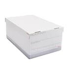 Staples Medium Duty File Box Lift Off Lid Legal White/Gray 12/Carton (TR59217)