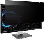 Staples translucent black privacy screen 18.7" x 10.5"