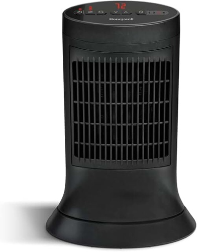 Honeywell Digital Ceramic Compact Heater  New  Black  HCE311V