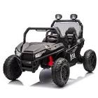 BreeBe - 24V Two-Seater Kids Ride On UTV with Parental Control, 400W, Suspension, Bluetooth, LED, Horn & Storage for Ages 3+