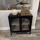 new bedford 2 door accent cabinet black - threshold™