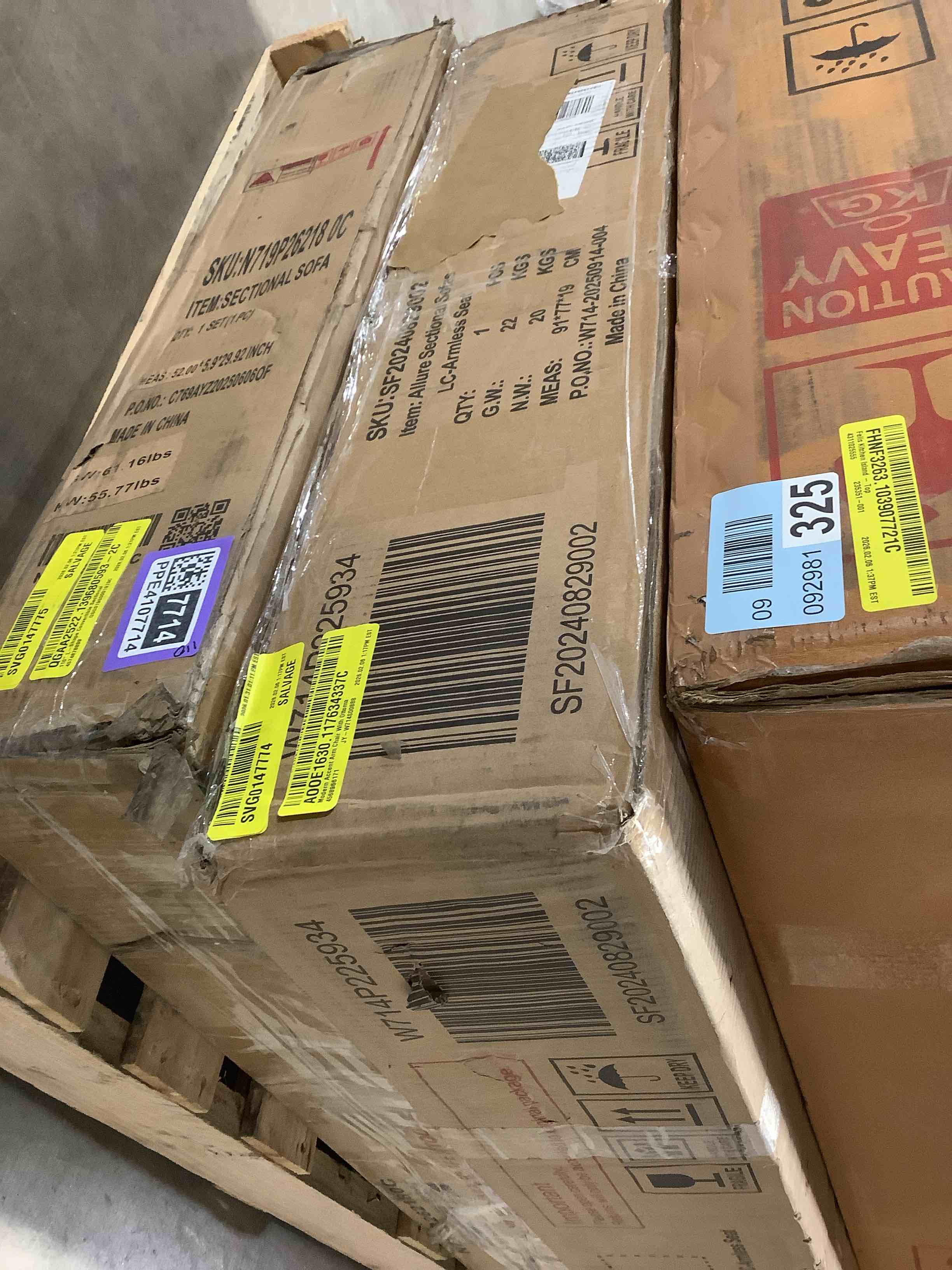 Condition photo showing Good Condition for Allure Sectional sofa Piece