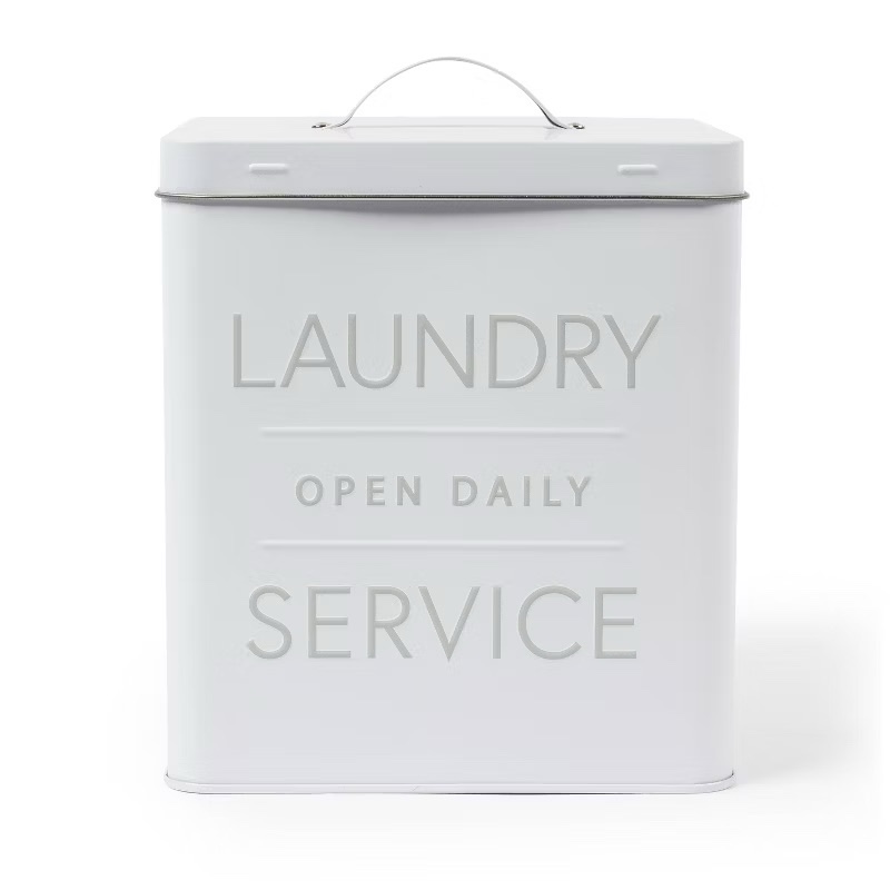 laundry decorative metal storage - bullseye's playground,2 count