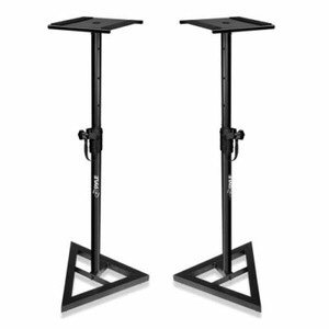Pyle PSTND35 Heavy Duty Telescoping Speaker Stands with Height Adjustment, Pair