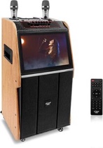 PylePro PMDJAND10 Portable Bluetooth Loudspeaker Karaoke Machine w/ Touchscreen