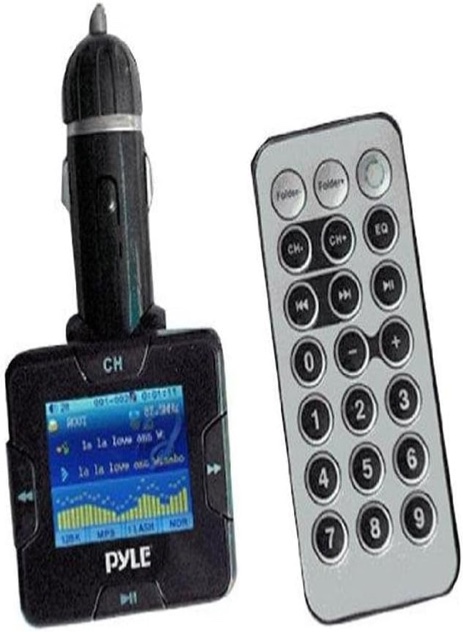 PYLE PLMP3C21 Plug In Car Wireless USB/SD/MMC/MP3/MP4/Ipod FM Modulator And Transmitter w/USB Charging Port