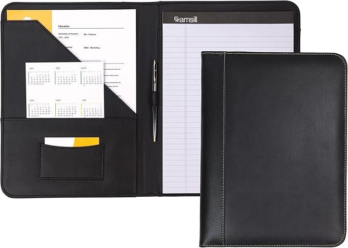 Samsill Professional Pad Holder, Black