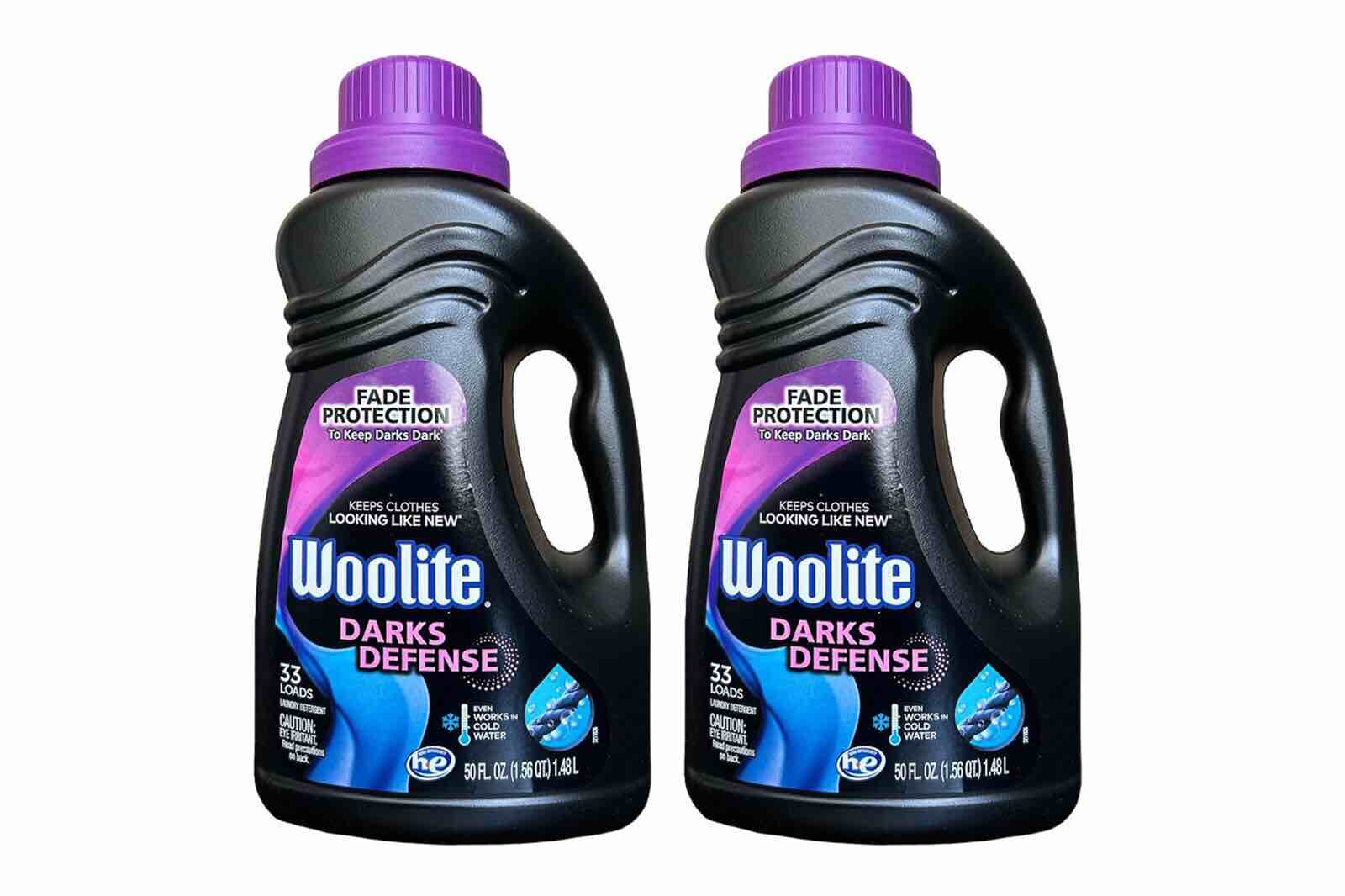 Pack of 2 Woolite Darks Liquid Laundry Detergent - 100oz