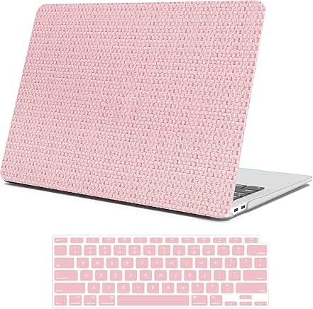 SaharaCase Woven Laptop Case for Apple MacBook Air 13  M1 Chip Laptops Pink (LT00007)