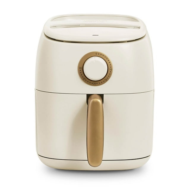 Dash DCAF12CGBGCM02 Ceramic Tasti-Crisp Express Air Fryer  1000 Watts  2.6 Qt Capacity - White
