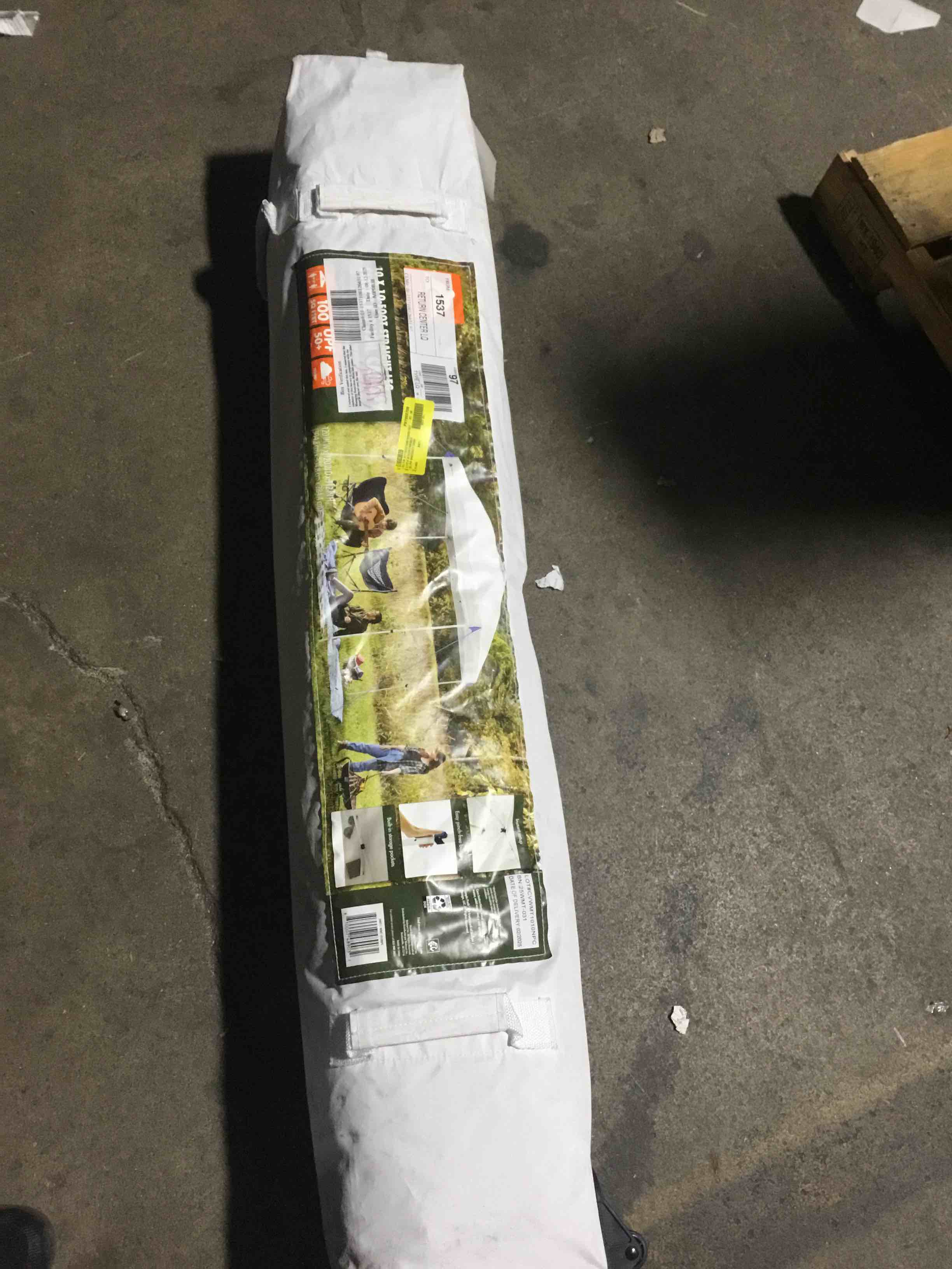 Condition photo showing Good Condition for Ozark Trail 10  x 10  Simple Push® Straight Leg Instant Canopy (100 Sq. ft.)