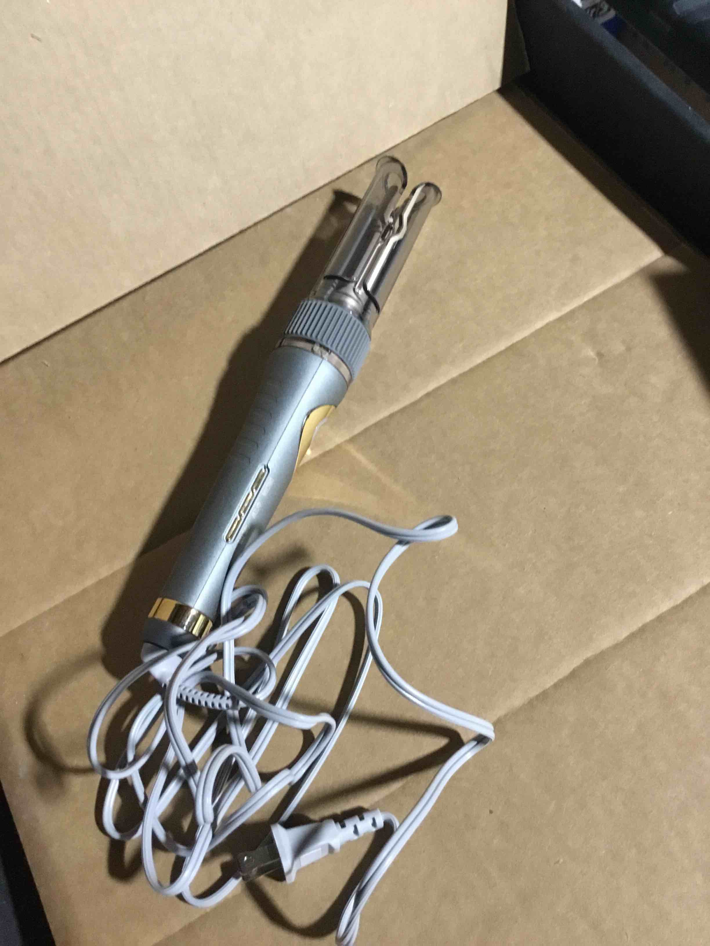 Condition photo showing Good Condition for Conair - InfinitiPRO Curl Secret 2.0 Ceramic Curling Iron - Gray