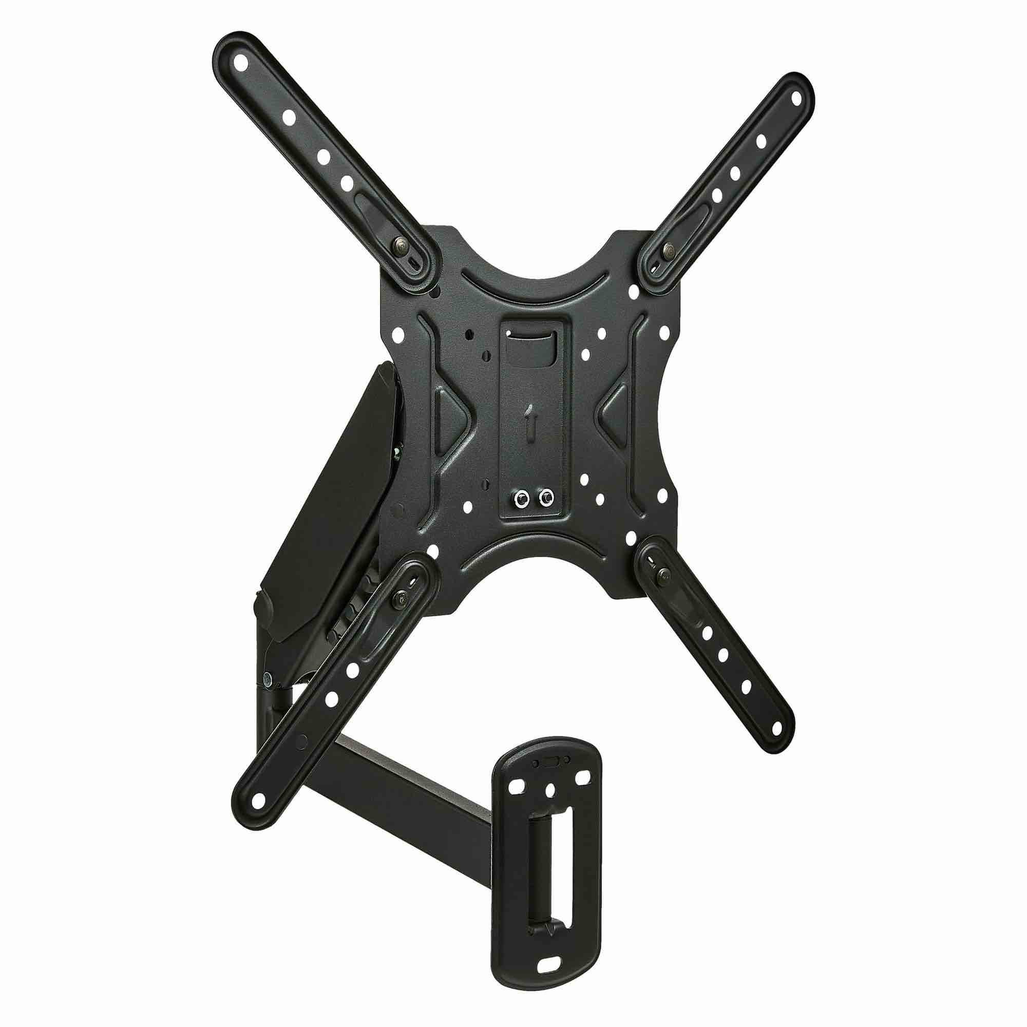onn onn Spring Assisted Full Motion Mount for 24" to 65" TVs, ETL Listed, Holds upto 66 lbs