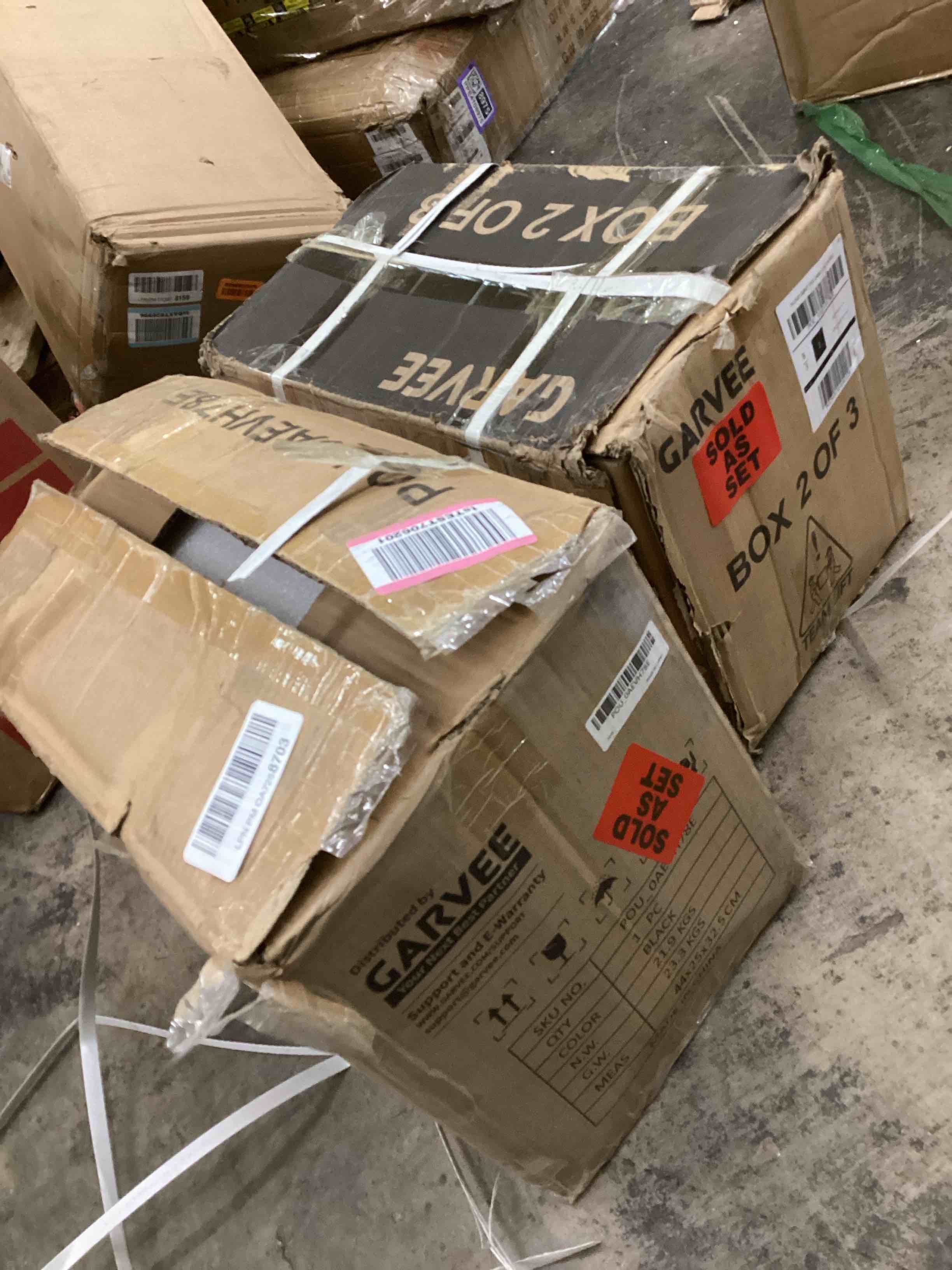 Condition photo showing New/Like New for garvee pou-0aevh78e weight stack, pack of 10 (2 boxes to pickup) 