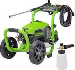 Greenworks 3000 PSI Pressure Washer (2.0 GPM Max) with Foam Cannon 