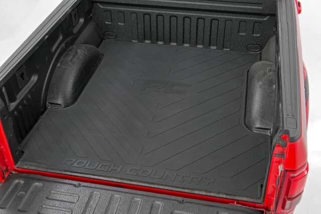 Rough Country Rubber Bed Mat, Black (model not specified) 