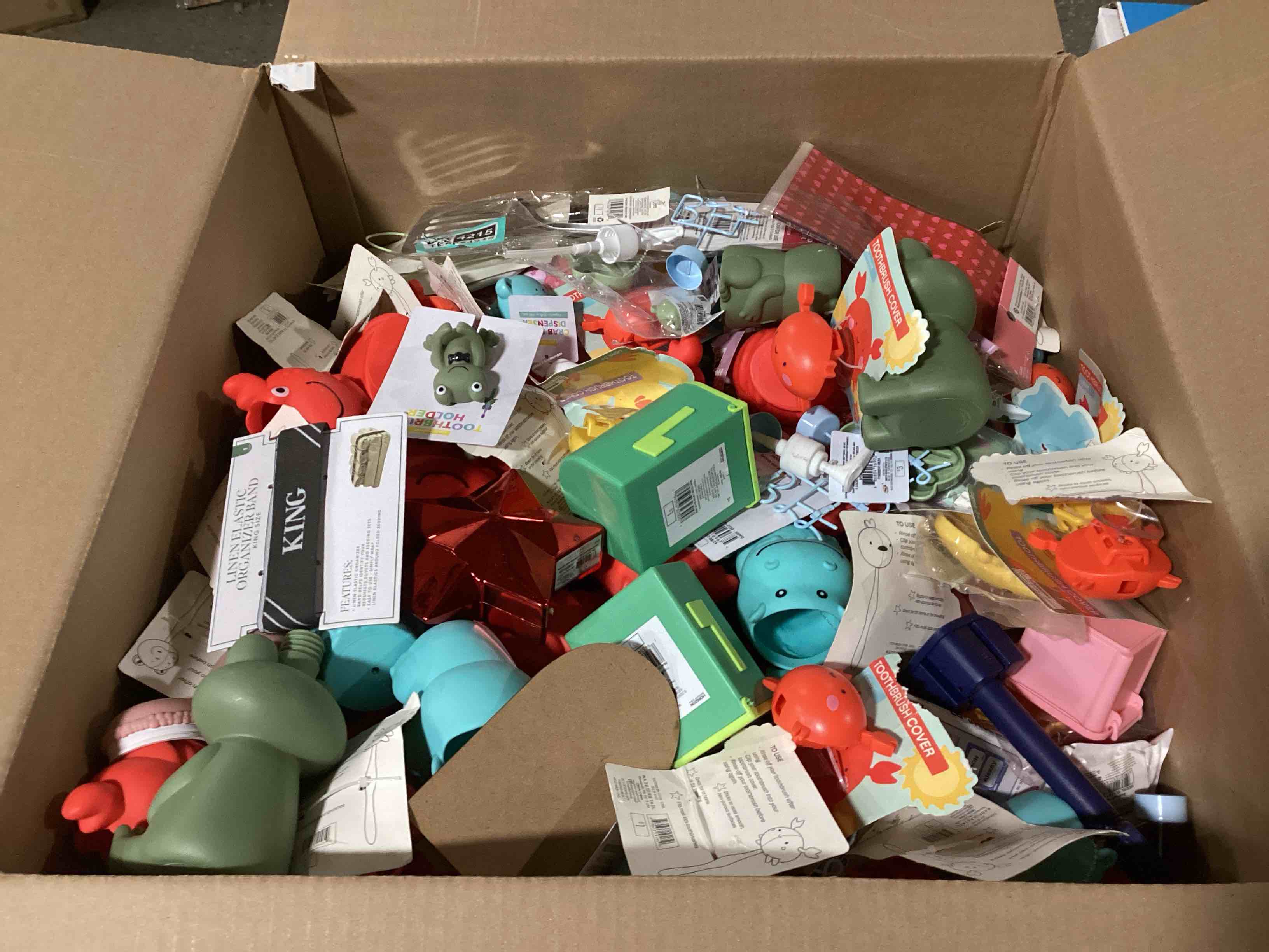Assorted Box Lot With Approximately 100 Items 