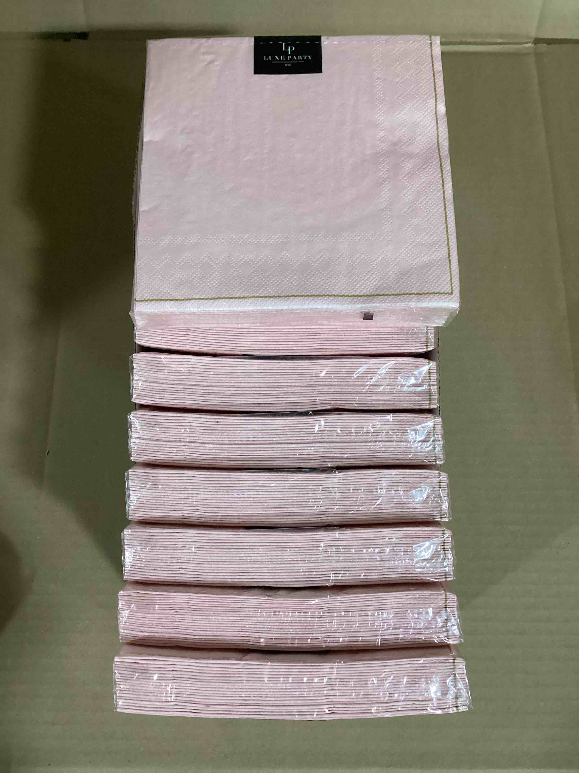 Case of 12 (20ct) Luxe Party Lunch Napkins 