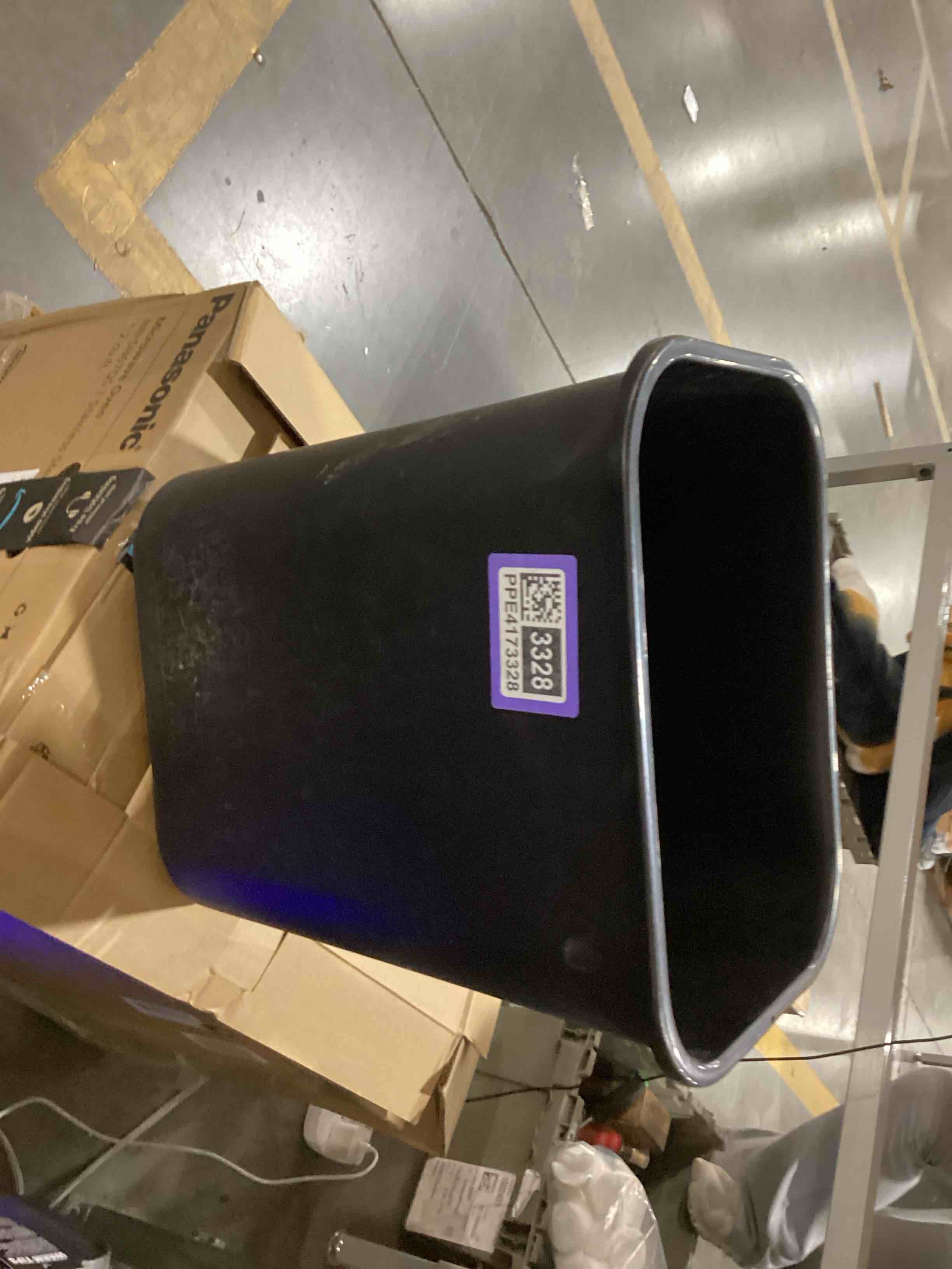 small black trash can 