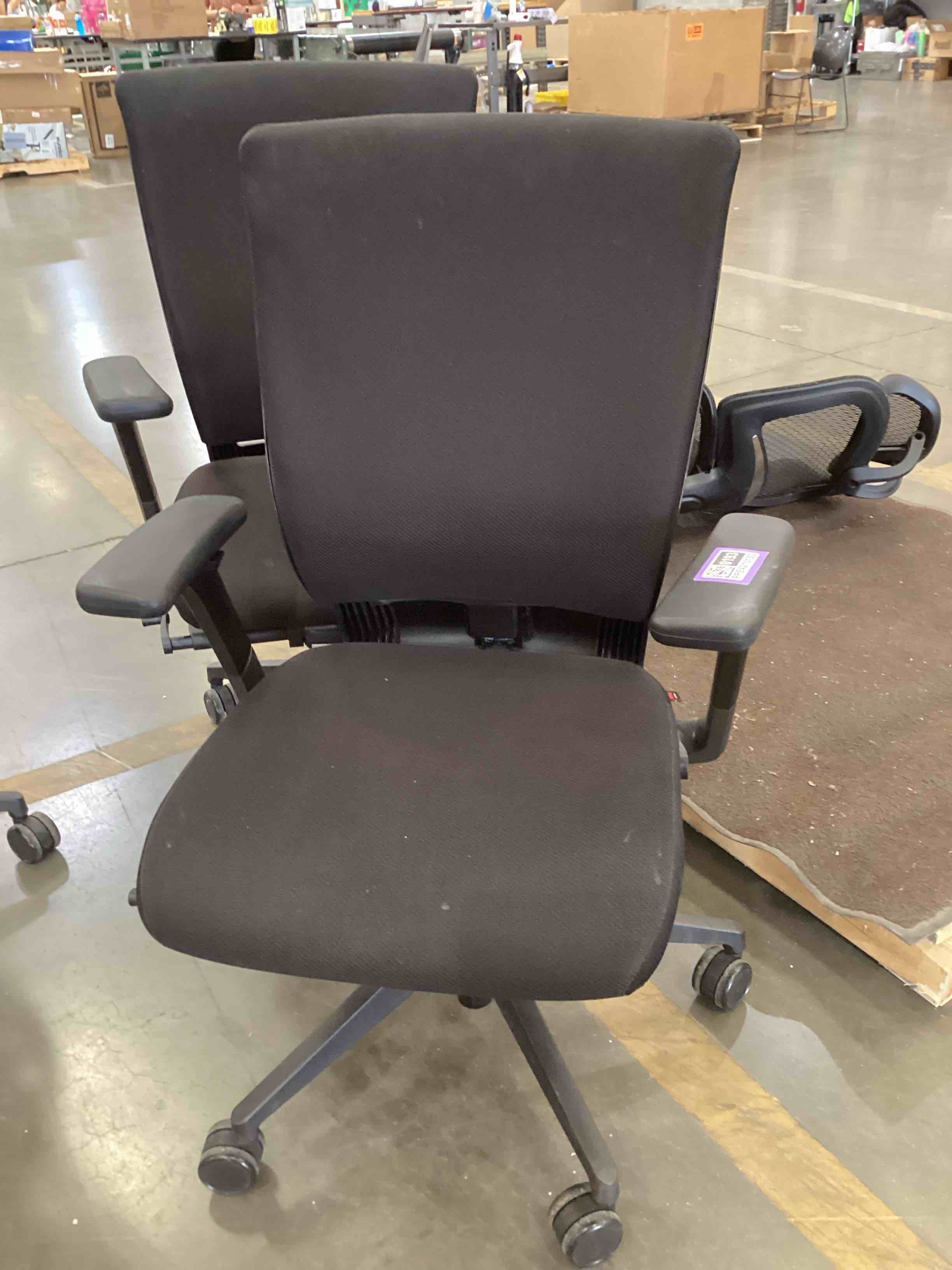 Condition photo showing As Is for overview   based on search results, this appears to be a used task chair, similar to models from brands like sitonit or realspace. 