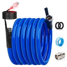 YISINIUTUO 30FT,50FT,Heated Water Hose for RV,-45 ? Antifreeze Heated Drinking Garden Water Hose,Rv 