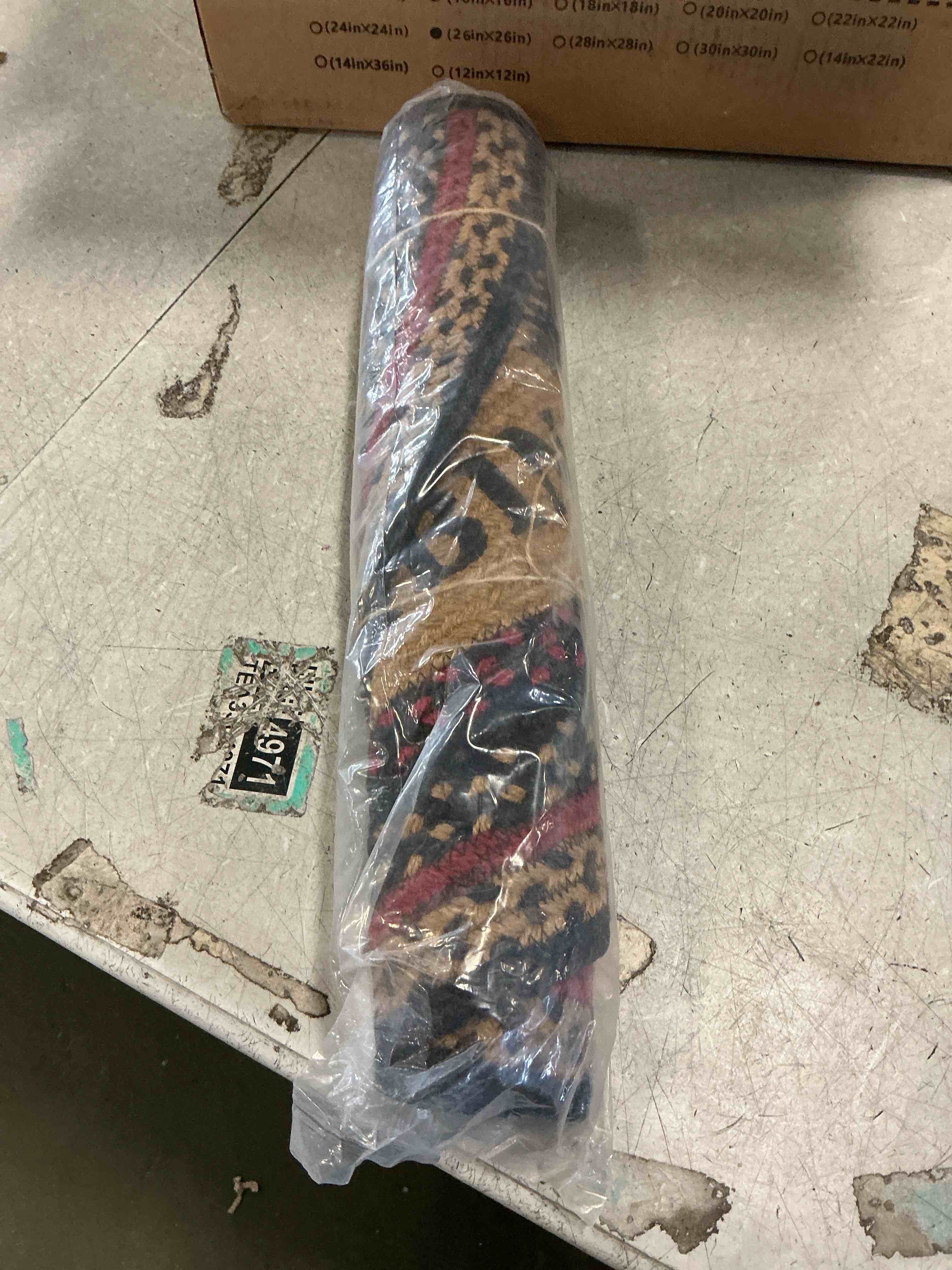 Condition photo showing New/Like New for VHC Brands Cumberland Jute Rug Collection Asstd Sizes, Styles (Half Circle 16.5x33)
