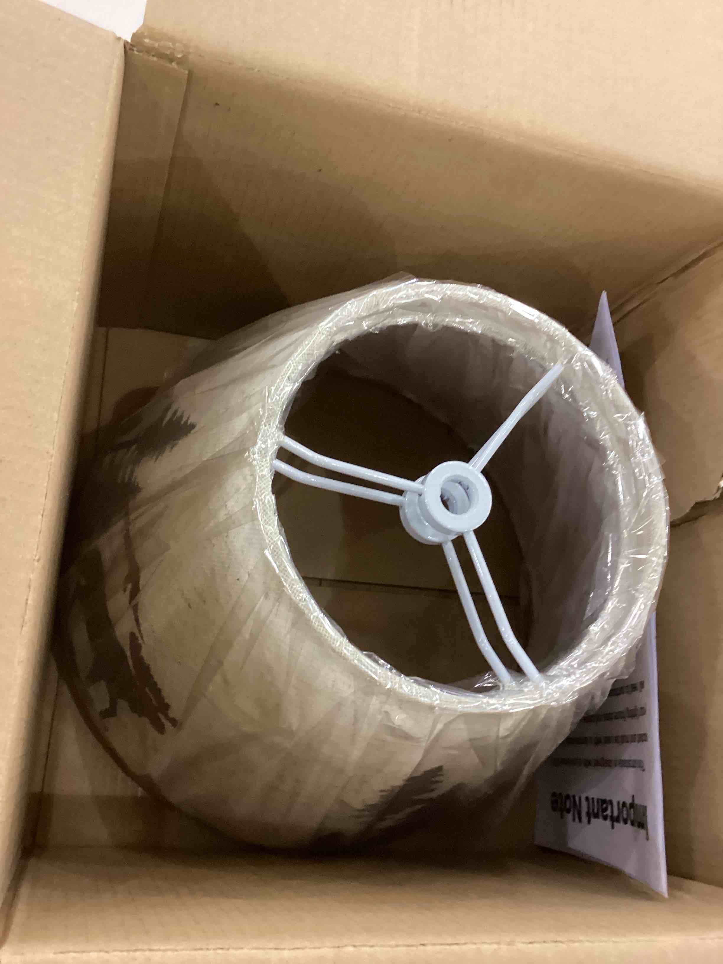 Small Animal Lamp Shades Set of 2 Bell-5"Top× 9" Bottom× 6.4" High (Clip-on/Spider Adapter) Bear Lam