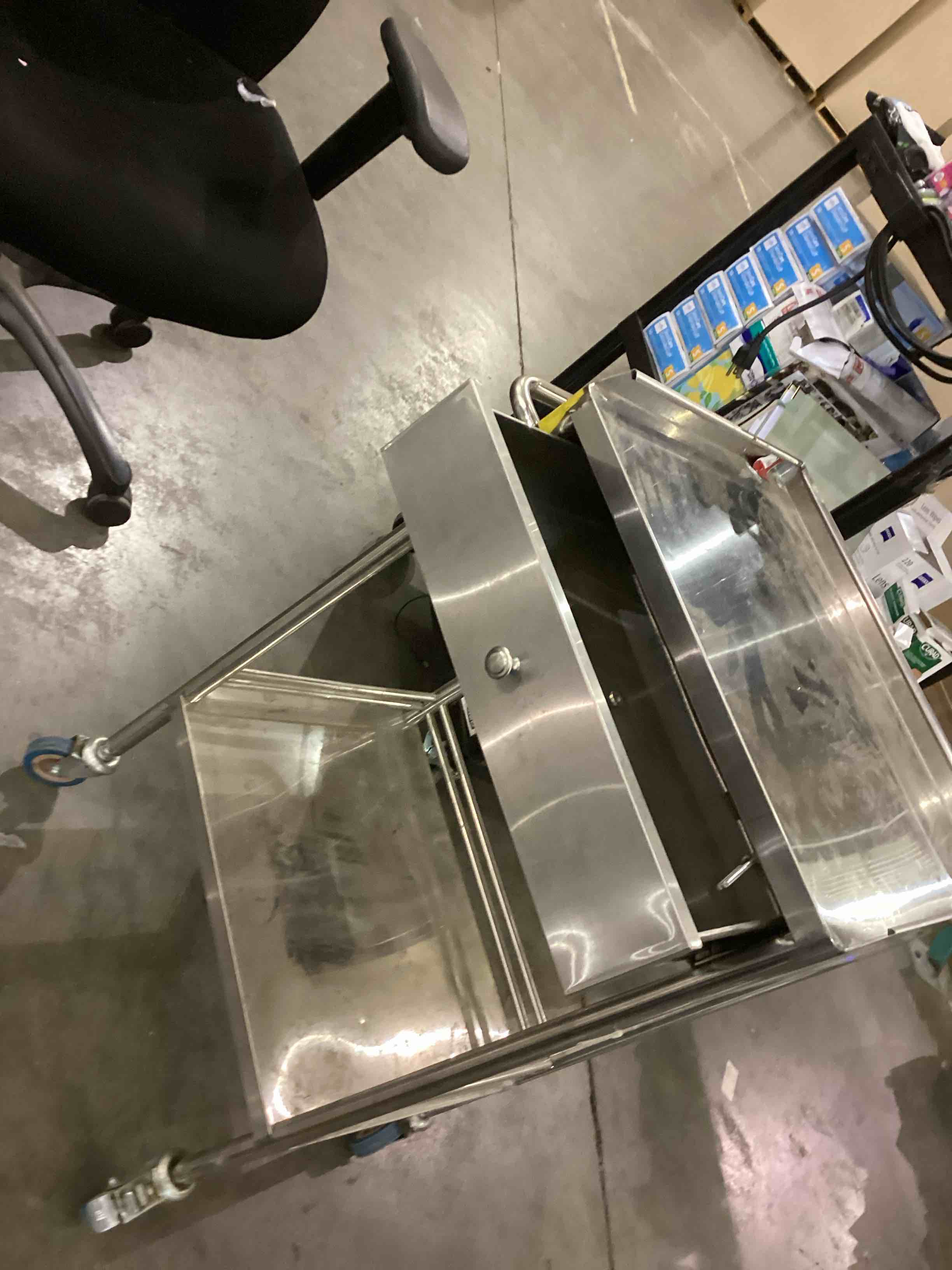 metal one drawer roller