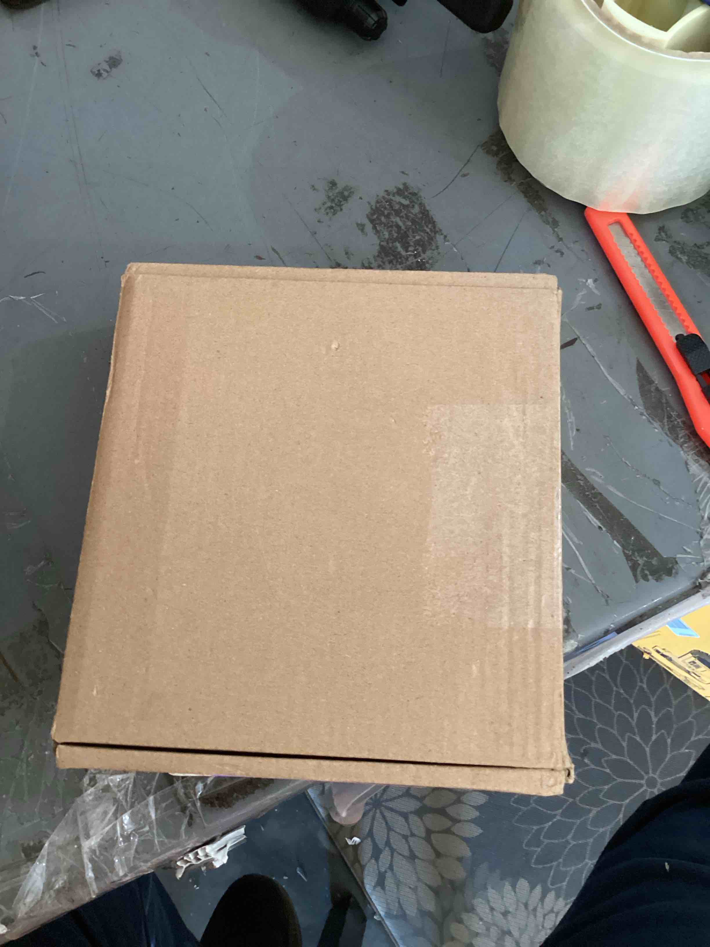 Condition photo showing As Is for Outlet Shelf, Bathroom Wall Holder with Built-in Cable Management, Wall Organizer for Smart Home Decor Space Saving Electric Toothbrush Use as Echo Holder (Decora-style rectangular, 1, Pack) Decora-style rectangular 1