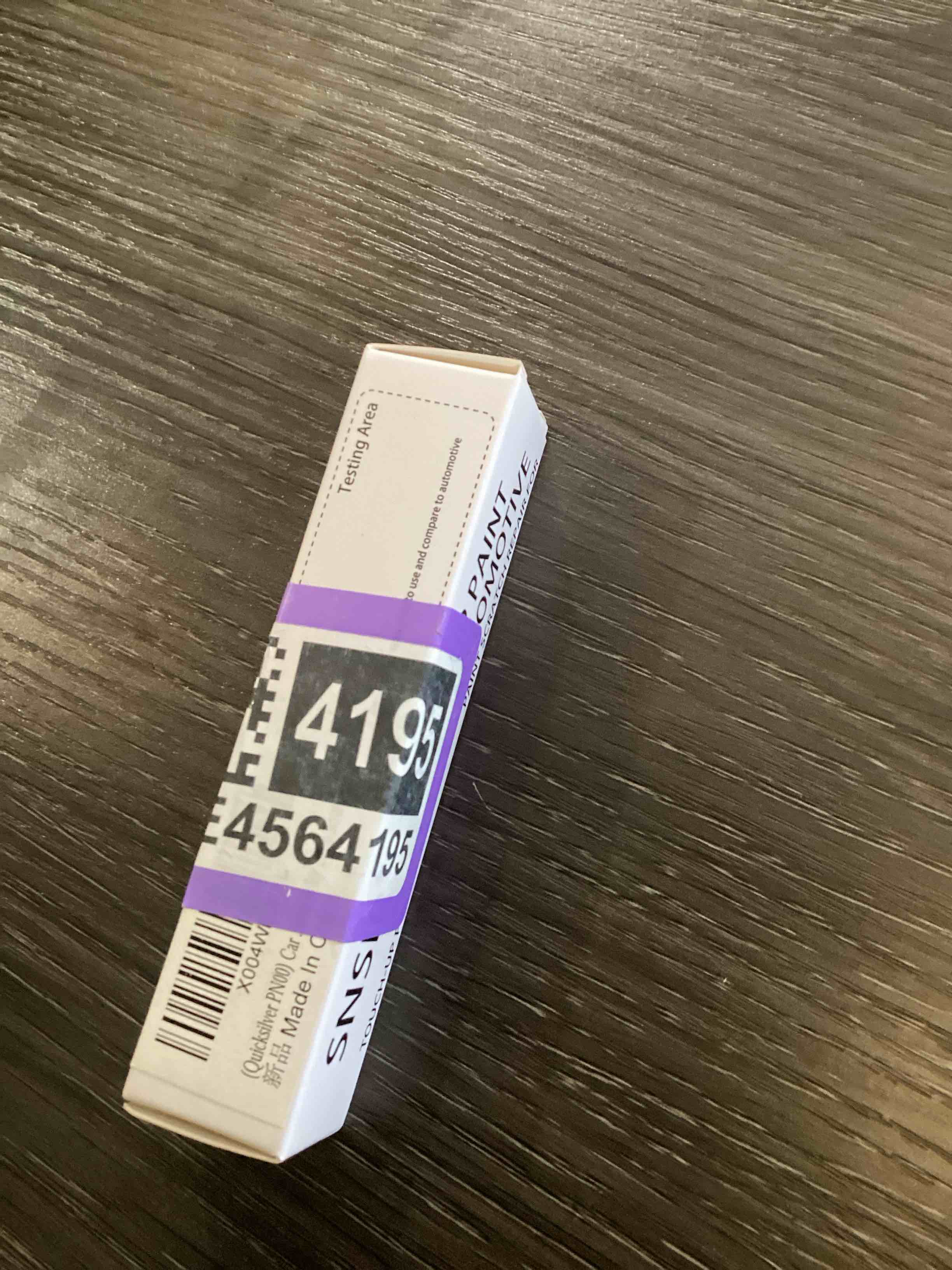 Condition photo showing Good Condition for (Quicksilver PN00) Car Touch up Paint Compatible with Tesla Model Y/3/X/S, Car Paint Pen Scratch Rep