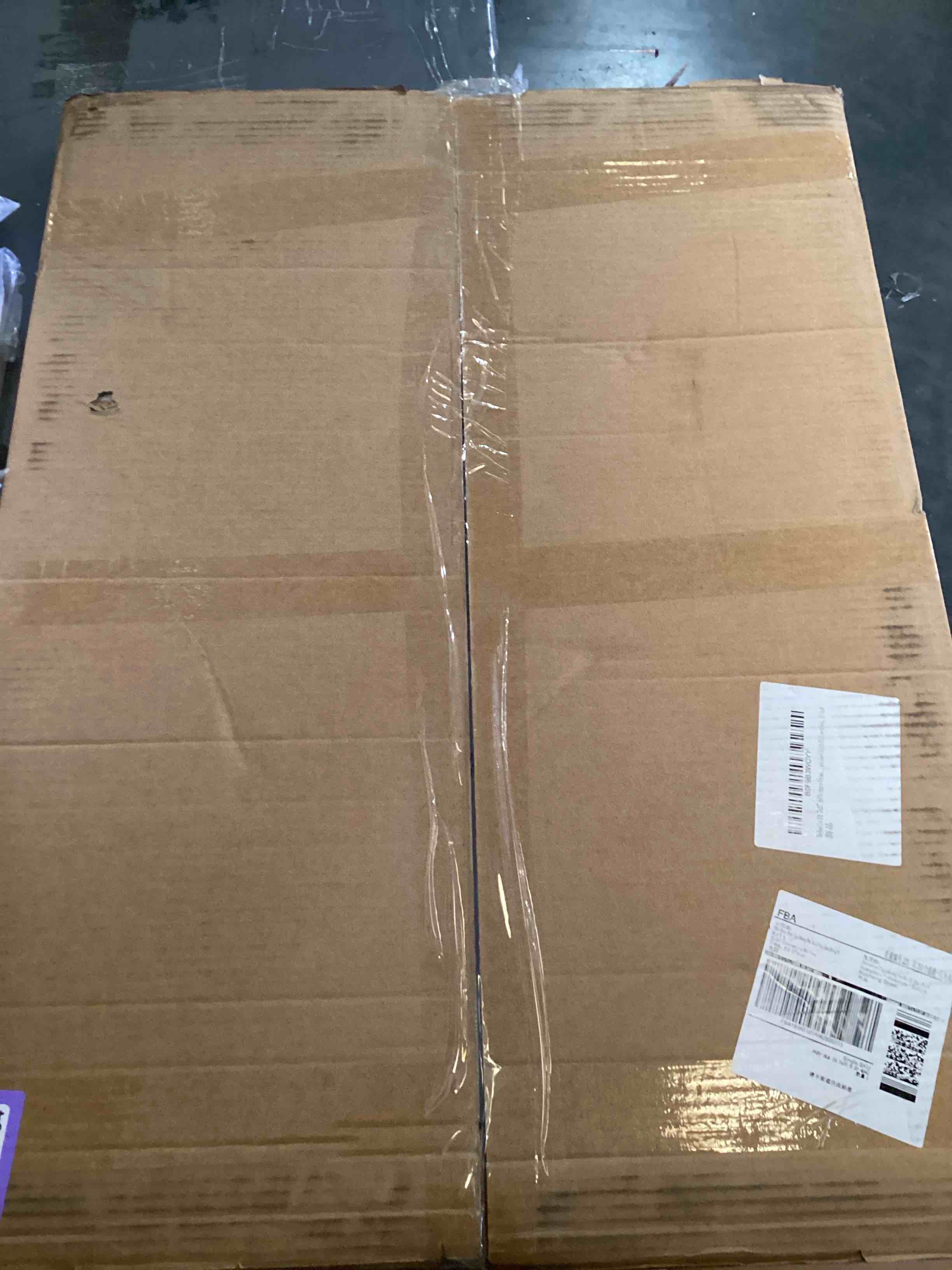 Condition photo showing As Is for 19.7x27.6 Picture Frame for Wall Display, 19.7x27.6 Black Picture Frame with Shatter Resistant Plexiglass, Stable and Sturdy Puzzle Frame for Wall Display, Handpicked Gift Collection, 1 Pack