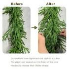 9ft norfolk pine garland real touch artificial greenery pine needles garlands spring green wreath fo