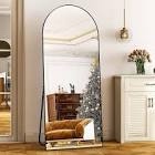 harritpure 28"x71" full length mirror floor mirrors freestanding hanging or leaning large mirrors fu