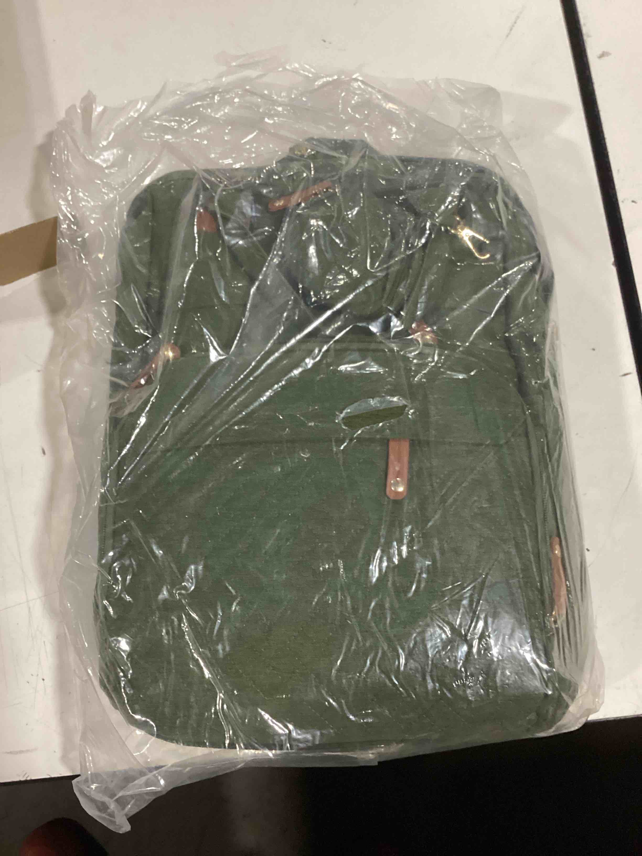Condition photo showing New/Like New for baby diaper bags with changing station, waterproof diaper bag backpack for moms dads with usb charging port, baby shower gifts, large capacity diaper backpack, green