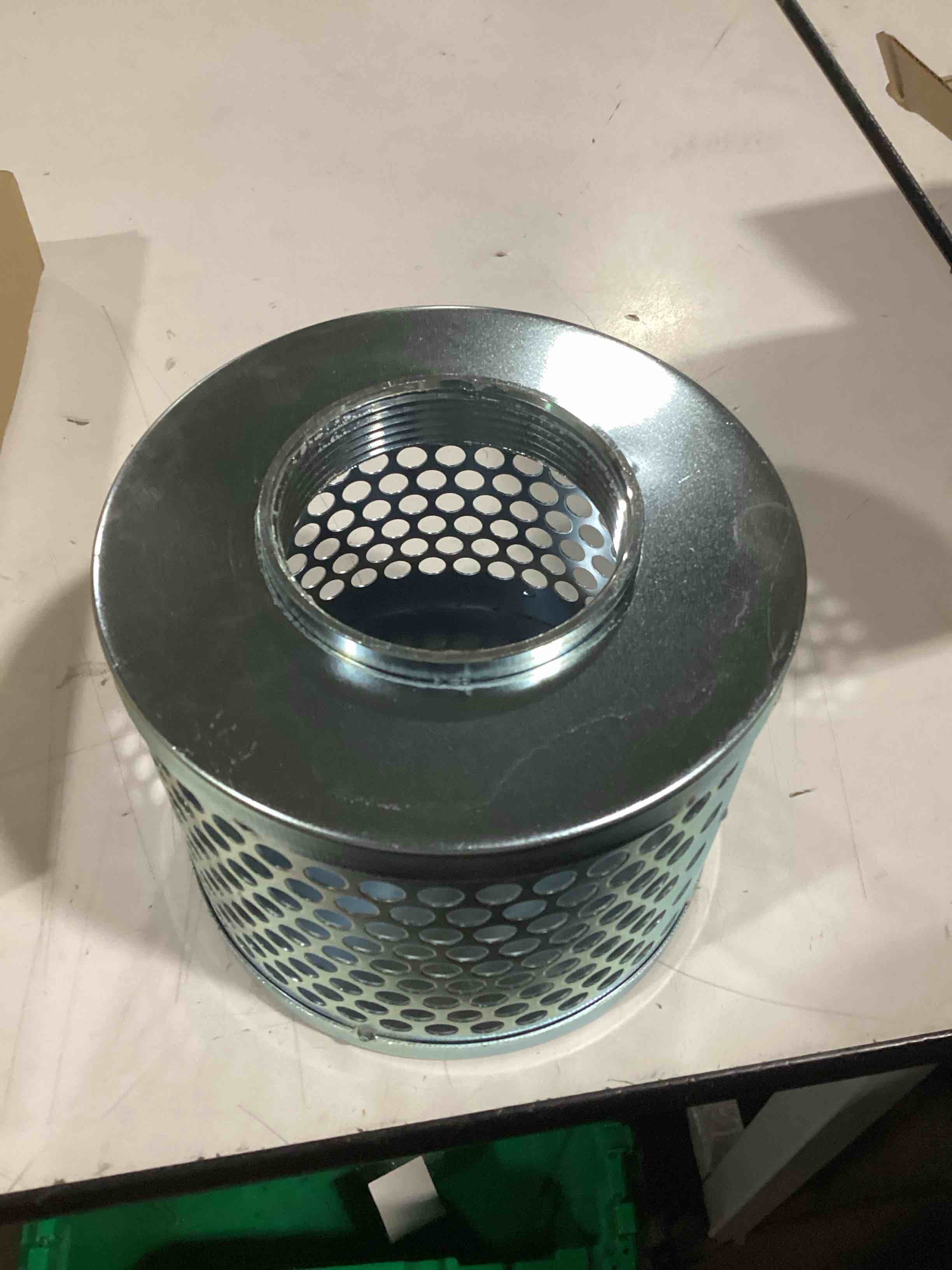 Condition photo showing Good Condition for water and trash pump strainer - 3in.