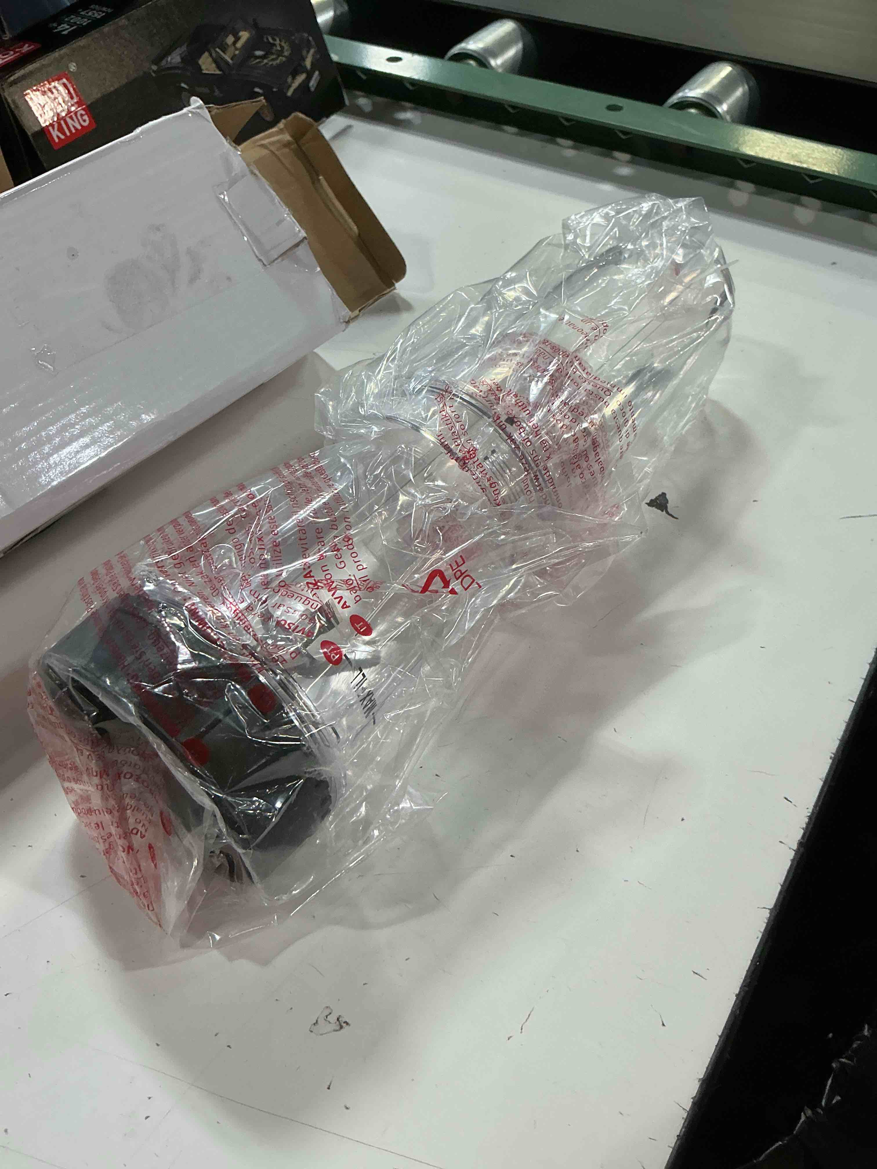 Condition photo showing As Is for equust 5-piece blender cups replacement for ninja single serve 16oz cups with sip & seal lids, 6 fins extractor blade compatible with ninja blenders pro bl660 bl663 bl663co bl665q bl740 bl770