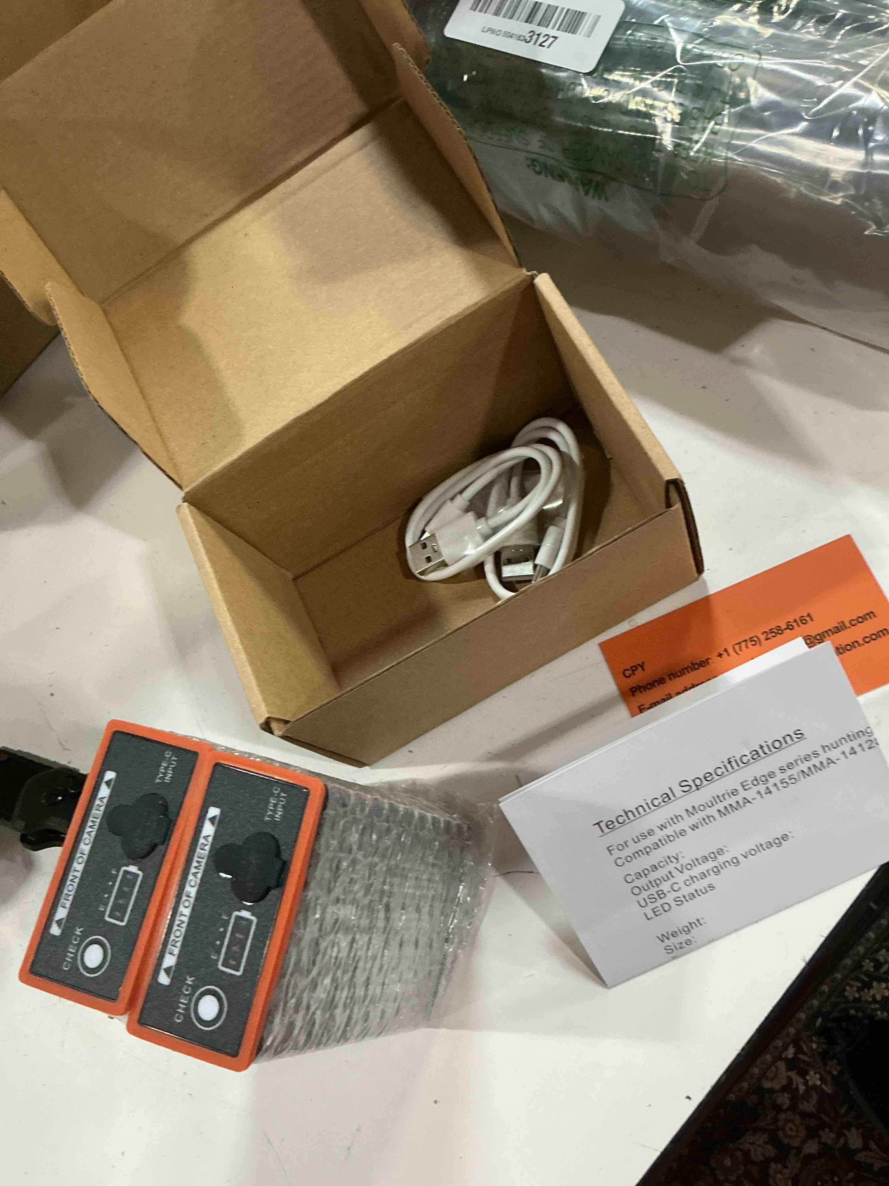 Condition photo showing New/Like New for cpy 2 pack power mag battery for moultrie edge cellular trail camera, 5000mah rechargeable lithium replacement battery for moultrie edge, edge pro, edge 2, edge 2 pro, edge 3, edge 3 pro