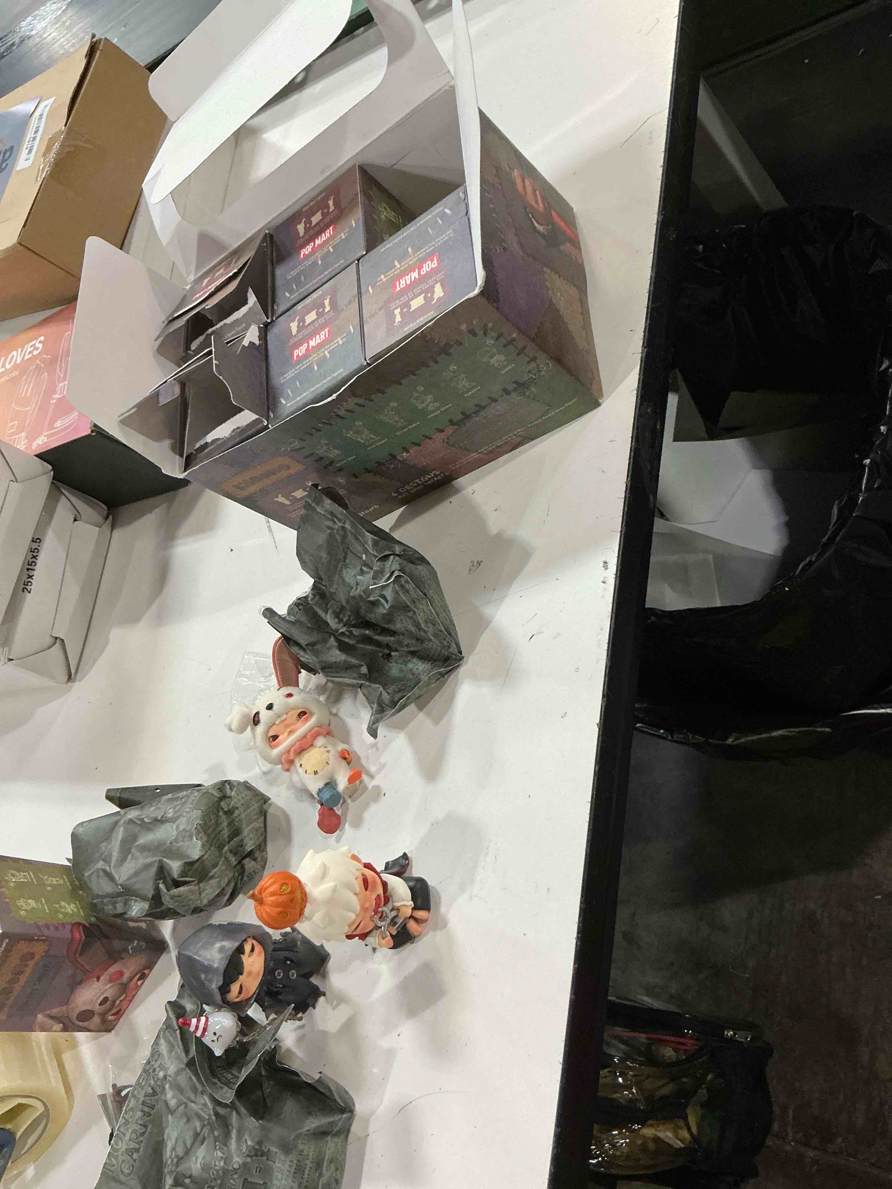 Condition photo showing Good Condition for 6pc pop mart hirino monster circus 