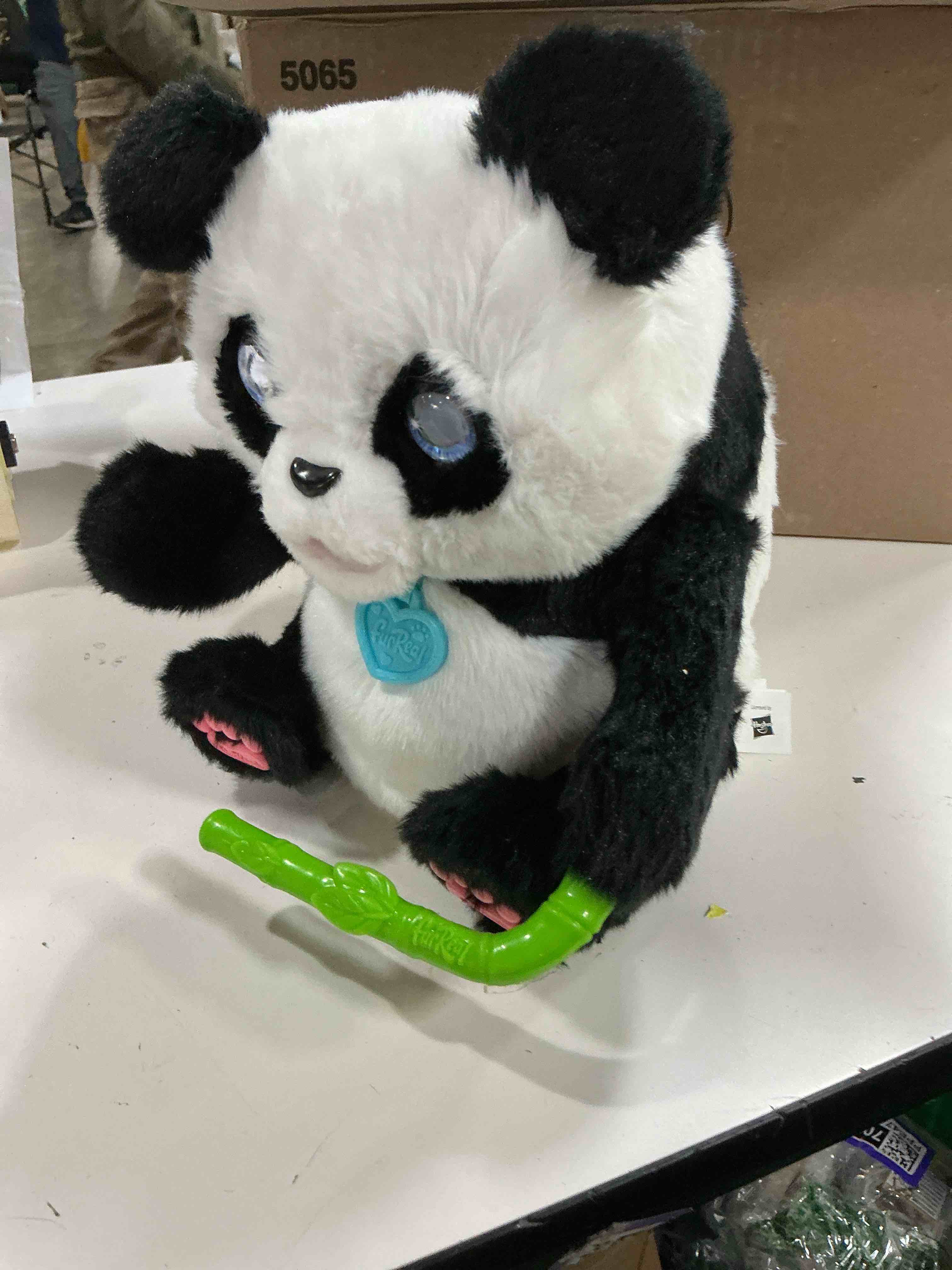Condition photo showing As Is for toy panda 