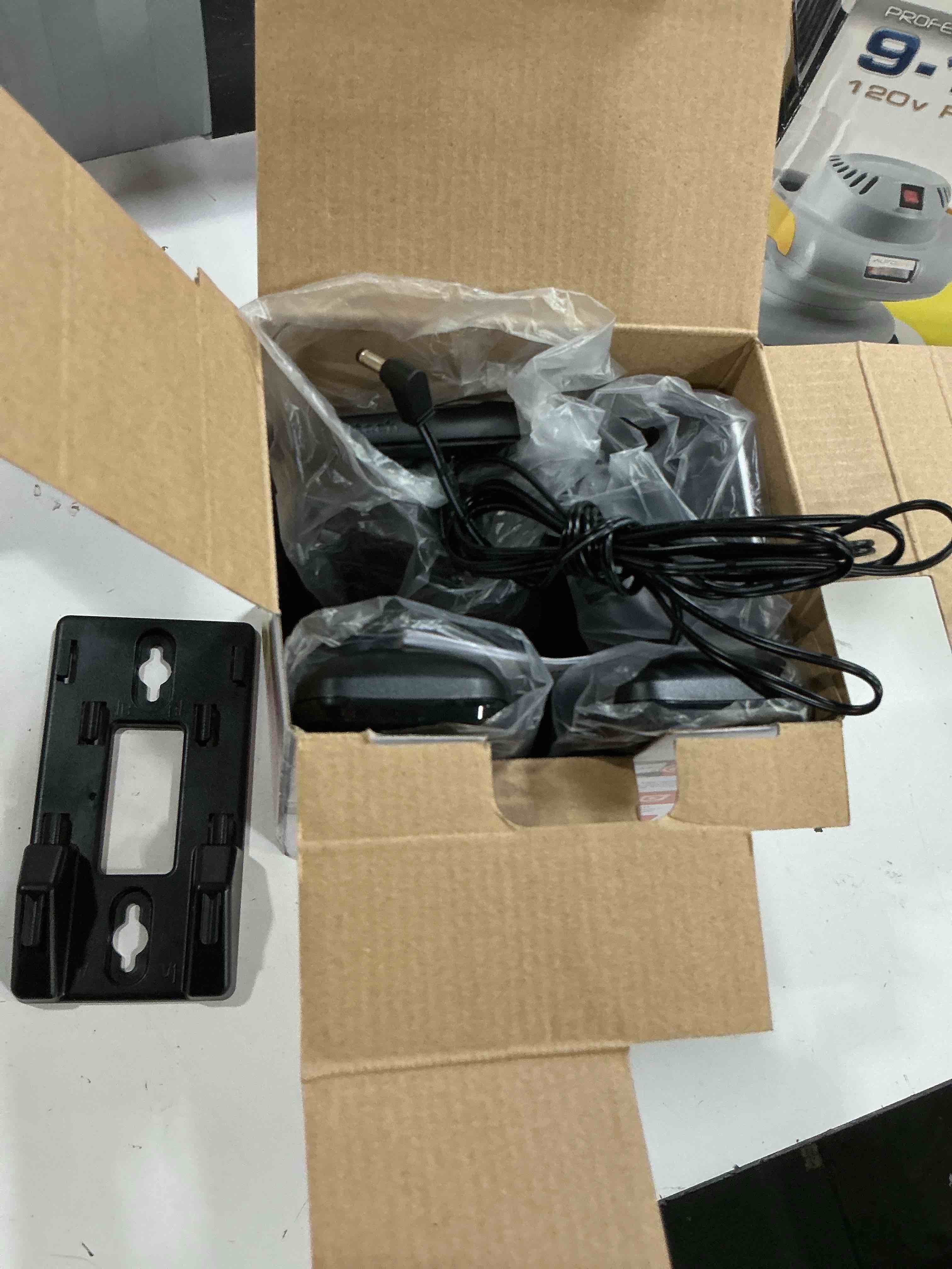 Condition photo showing As Is for vtech 2 handset extended range dect 6.0 cordless phone with answering system cs5229-2 (silver/black)