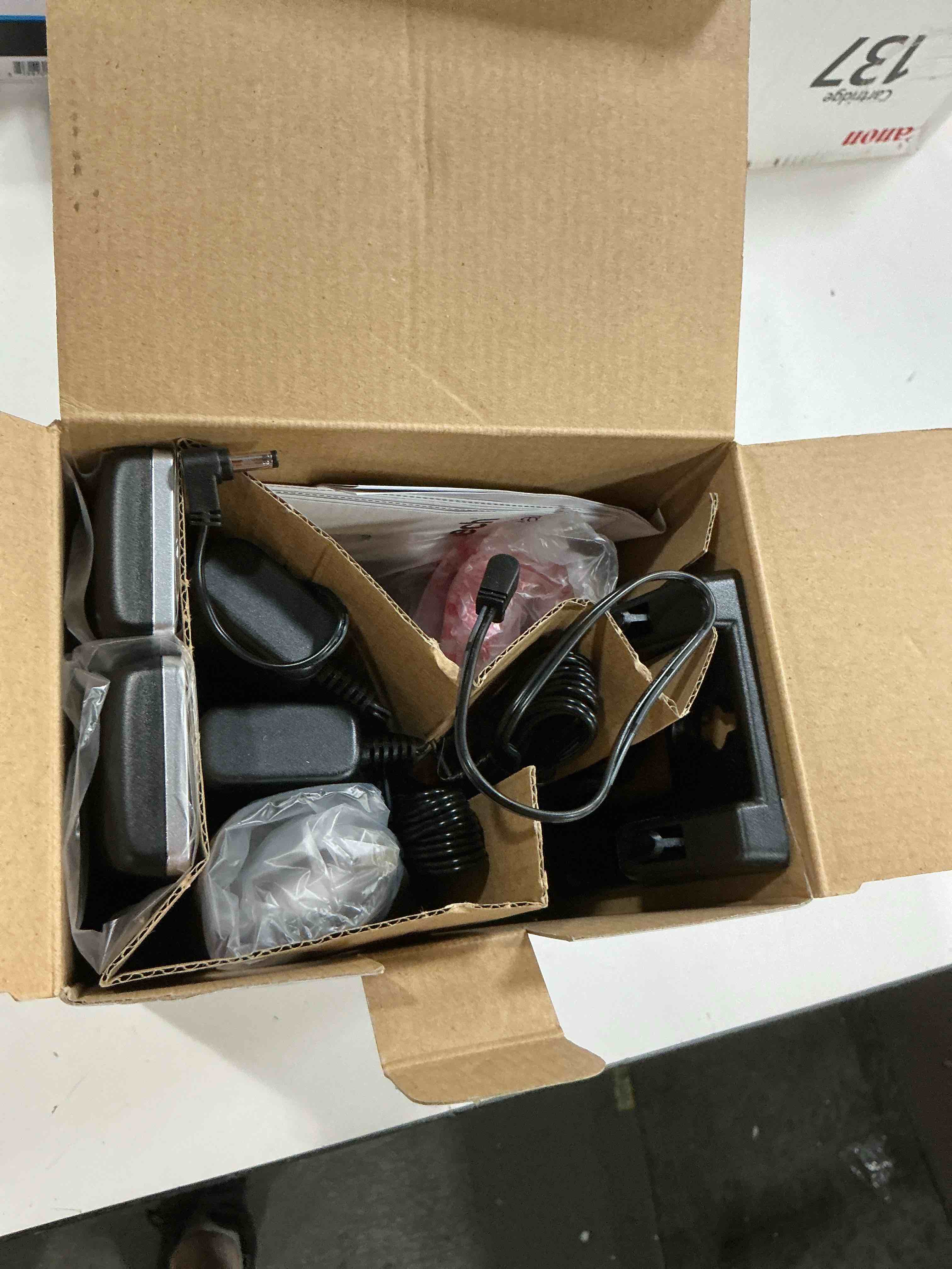 Condition photo showing Good Condition for vtech cs6919-2 dect 6.0 cordless phone with caller id and handset speakerphone 2 handsets silver/black