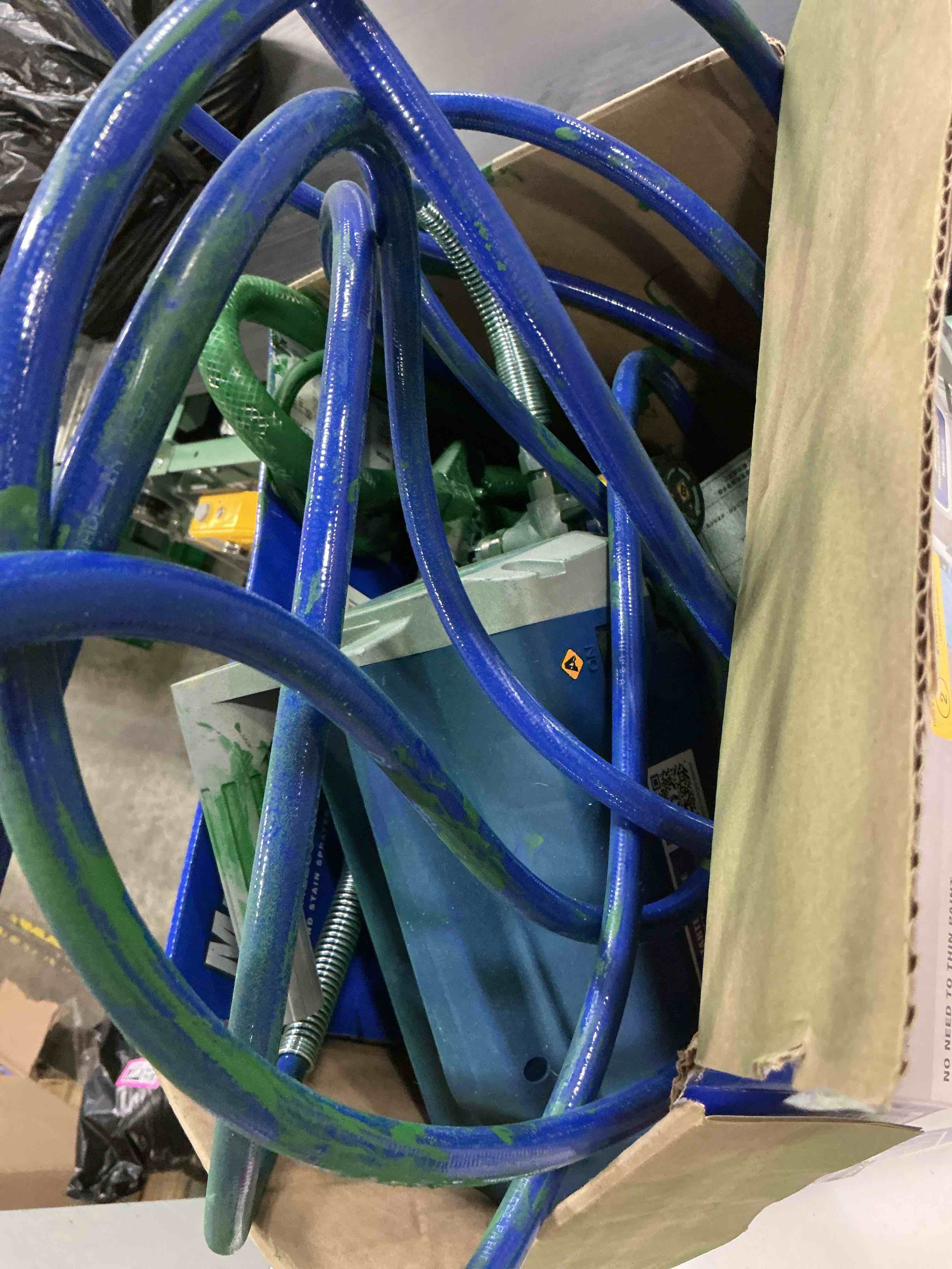 Condition photo showing As Is for graco magnum 257025 project painter plus paint sprayer & 9-inch x 180-feet brown general purpose masking pape