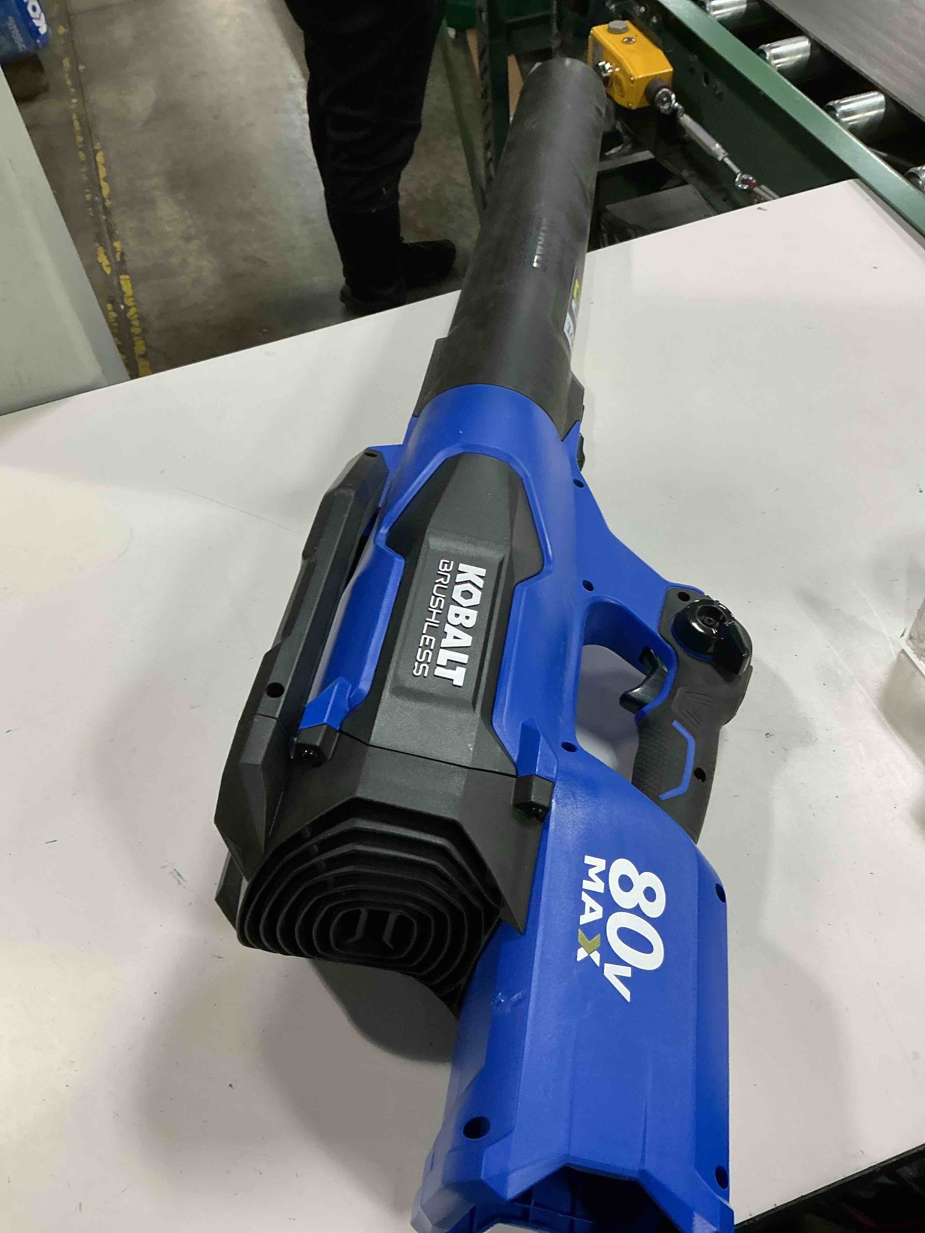 Condition photo showing Good Condition for kobalts 140 mph 80-volt 80v 630-cfm lithium ion brushless cordless electric leaf blower (bare tool only, battery and charger not included)