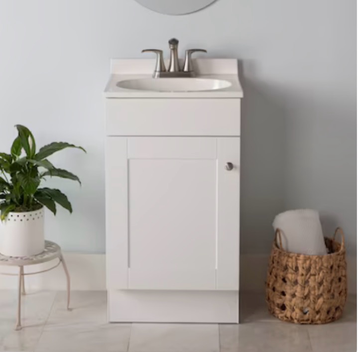 project source 18-in vanity with top