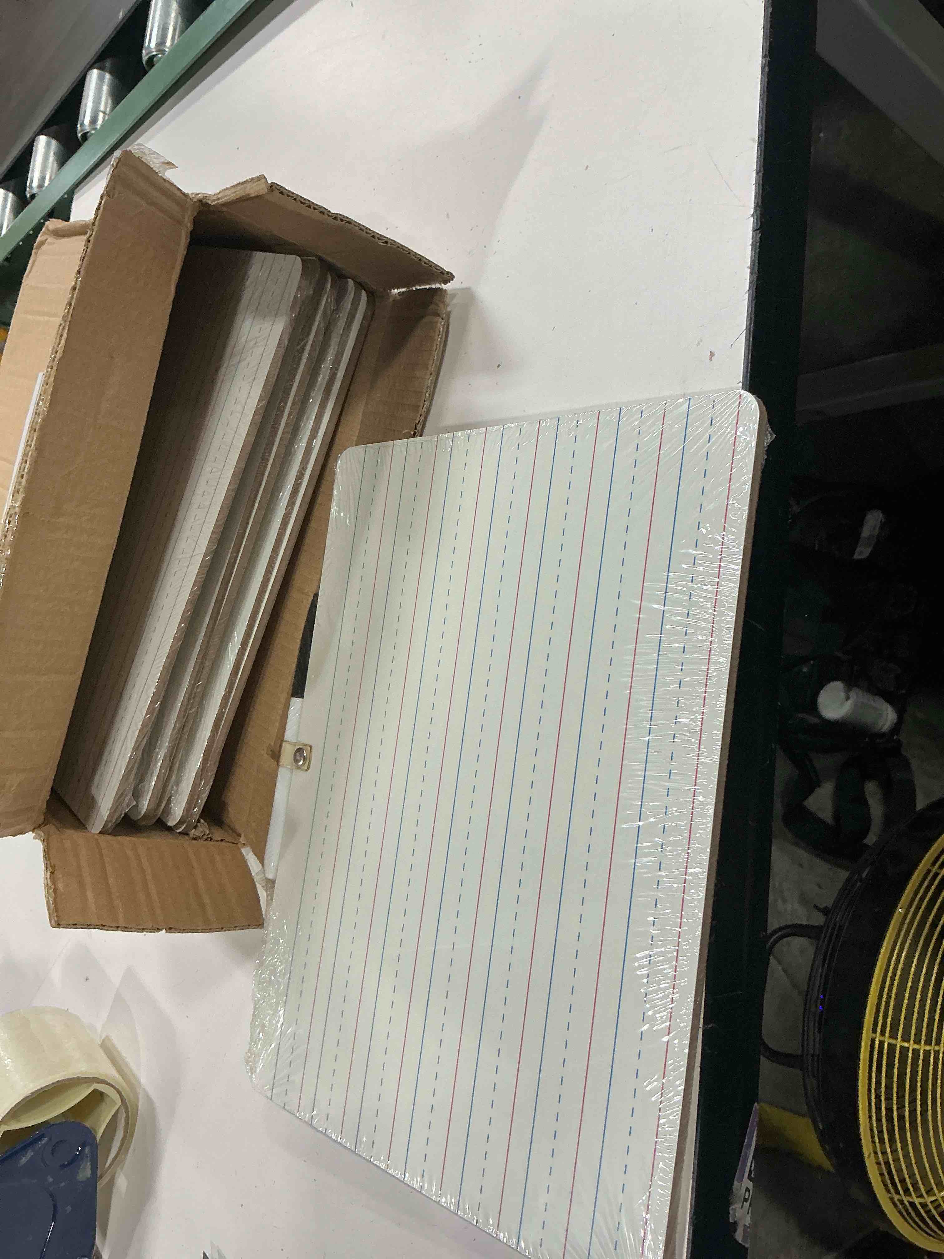 Condition photo showing New/Like New for ffily 6 pack double sided whiteboard for kids 9  x 12  5 mm thickness