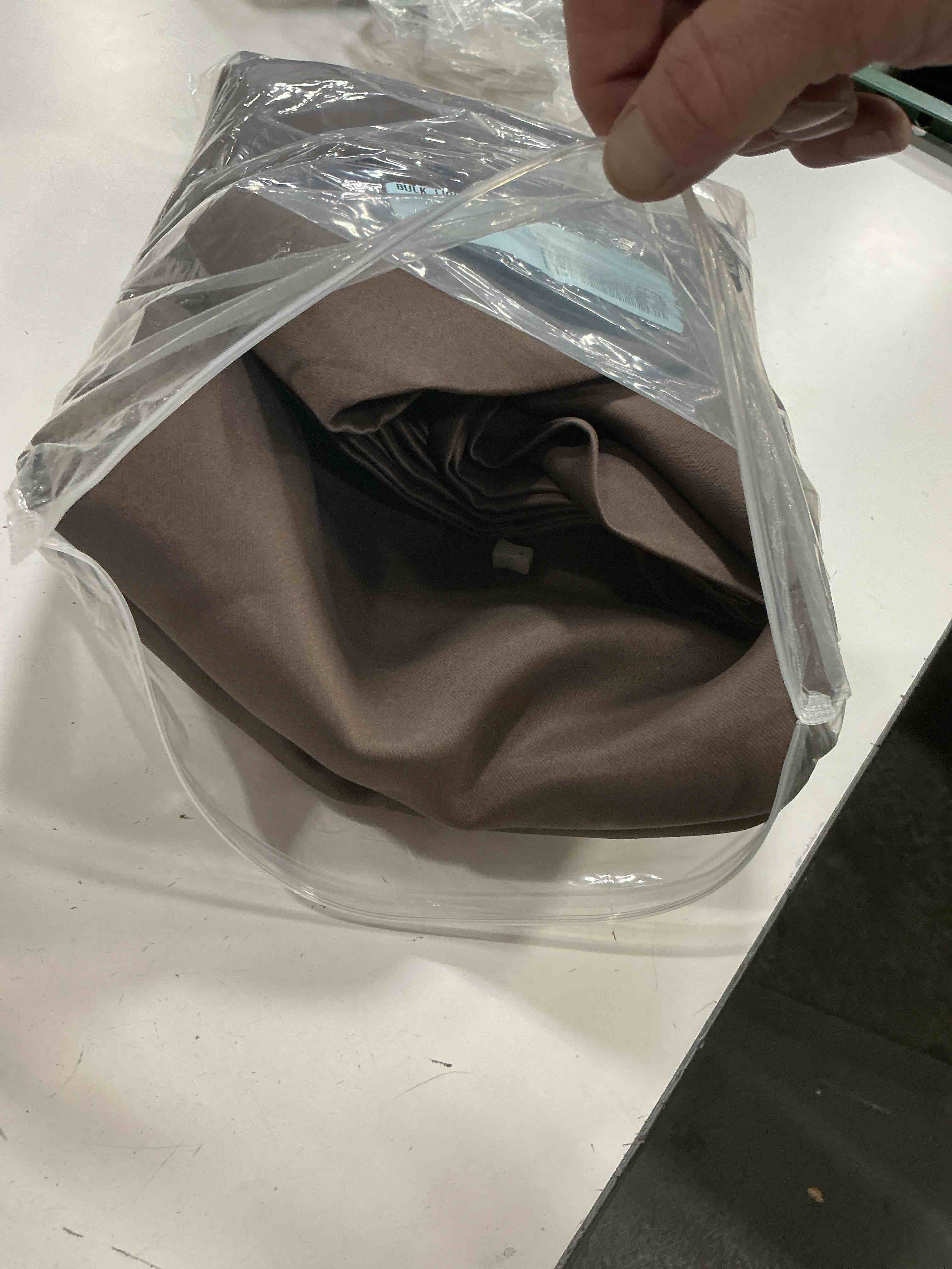 Condition photo showing Good Condition for dark brown curtains 