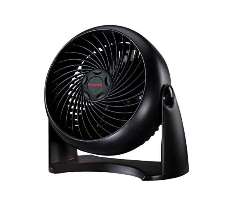 honeywell black turbo force power table fan new 6.3 l x 8.94 w x 10.9 h hpf820bwm